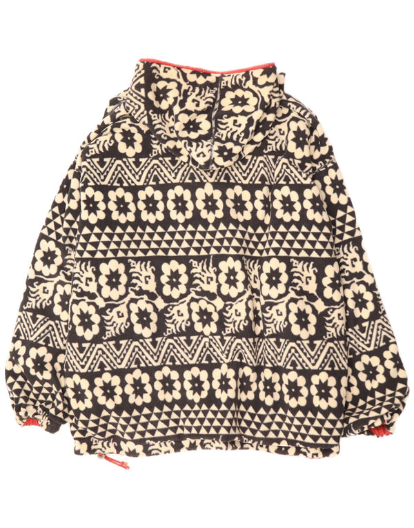 Schoffel Мужская двусторонняя куртка с капюшоном UK 46 3XL Красный цветочный ретро