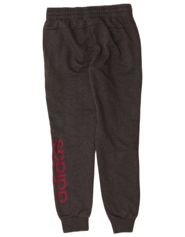 Женские спортивные брюки Adidas Joggers UK 8/10, маленькие серые хлопковые спортивные штаны