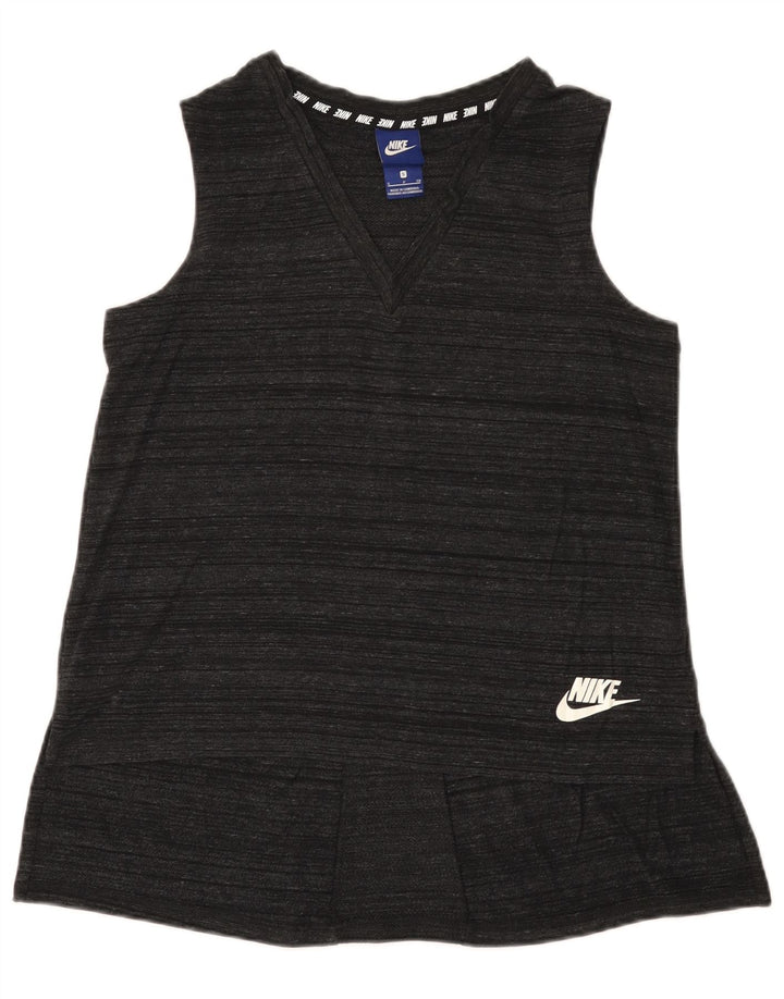 Женский жилет Nike Top UK 10, маленький серый в крапинку