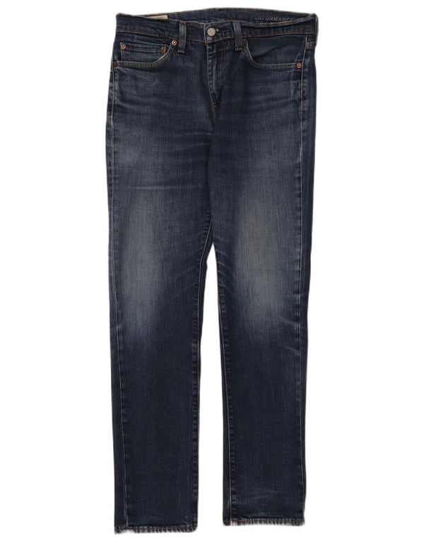 Мужские джинсы Levi's 511 Slim W32 L32 Темно-синие, хлопок