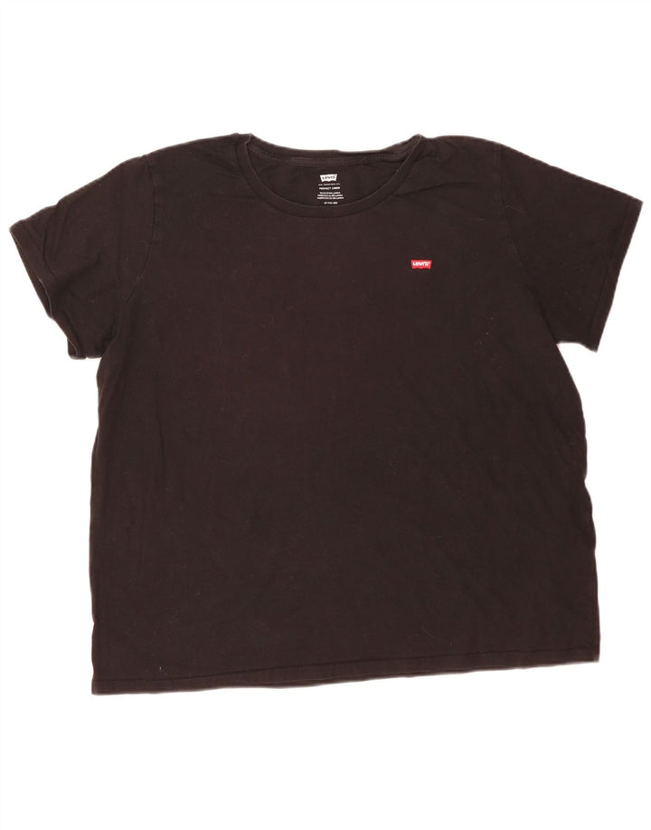 Мужская футболка Levi's Top 2XL, черный хлопок