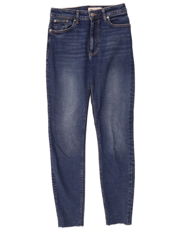Женские джинсы скинни Zara EU 40 Medium W30 L28 Синие