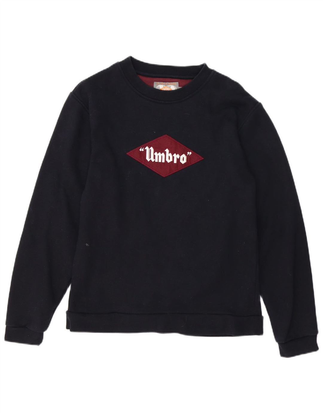 UMBRO Мужской свитшот с рисунком, маленький черный хлопковый джемпер