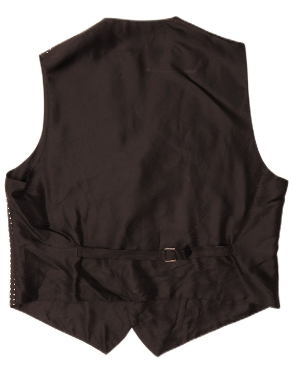 CONBIPEL Мужской жилет IT 54 XL Черный Пятнистый Шелк