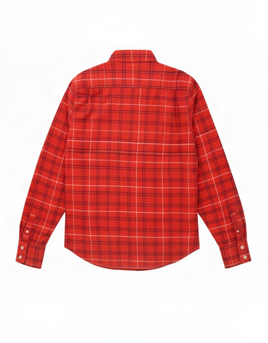 Мужская фланелевая рубашка Superdry, большая красная клетка, хлопок
