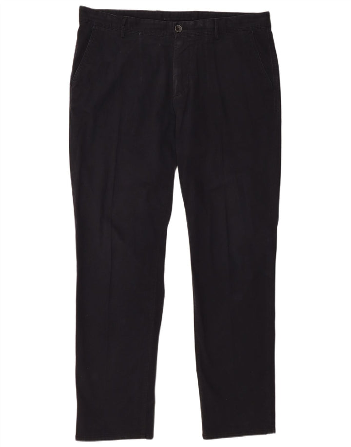 Мужские брюки-чиносы MASSIMO DUTTI стандартного кроя EU 44, большие W34 L31, черные