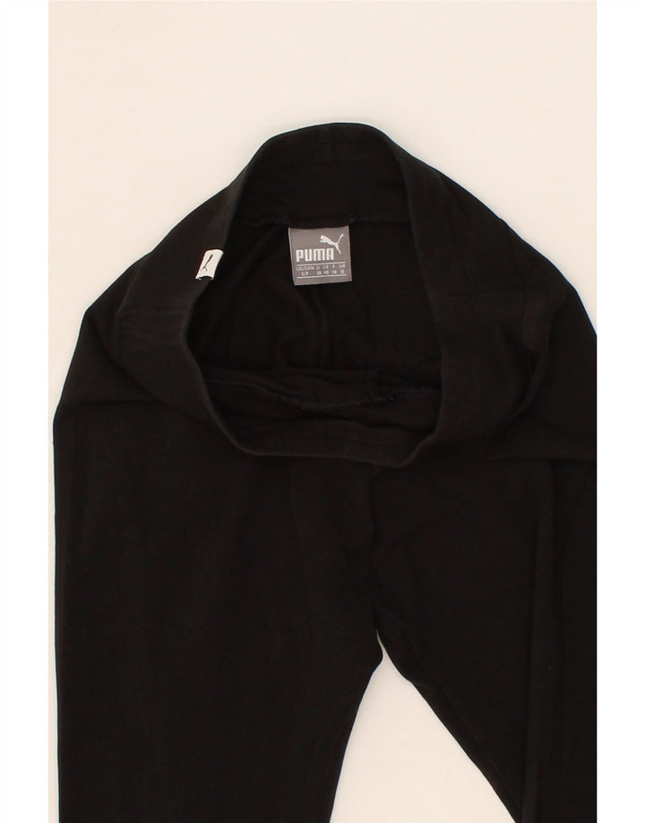 PUMA Womens Graphic Leggings UK 10 Small  Black Vintage Puma and Second-Hand Puma from Messina Hembry 