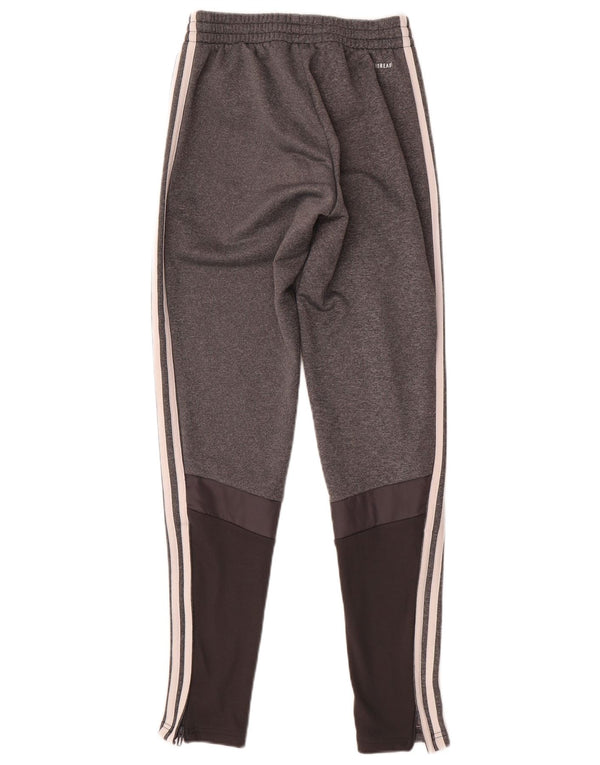 Мужские спортивные брюки Adidas Aeroready XS серого цвета с цветными блоками из полиэстера