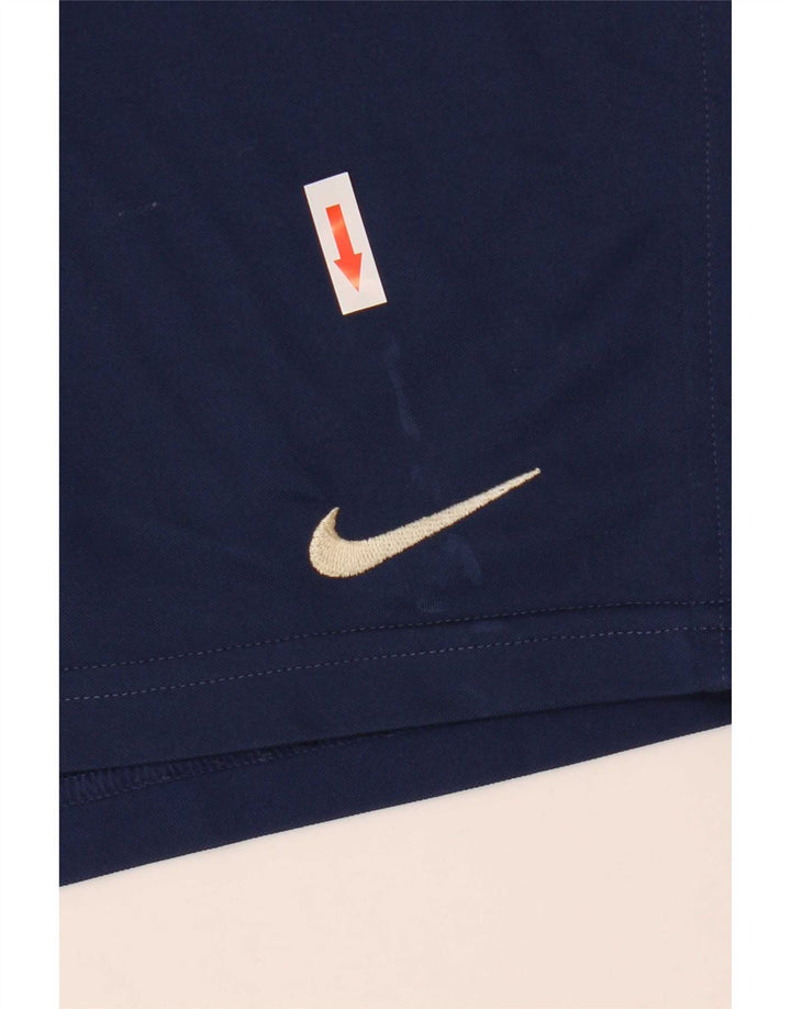 Мужские спортивные шорты Nike 2XL темно-синие из полиэстера