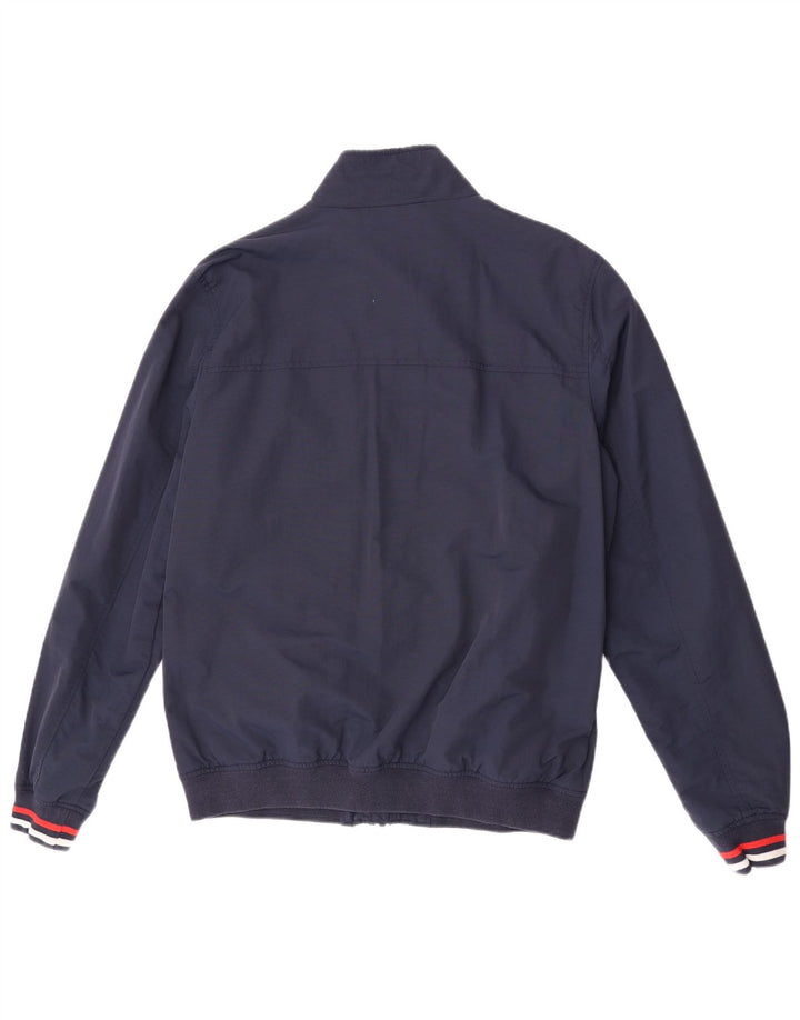 Мужская куртка-бомбер Tommy Hilfiger UK 44 2XL Темно-синий полиамид
