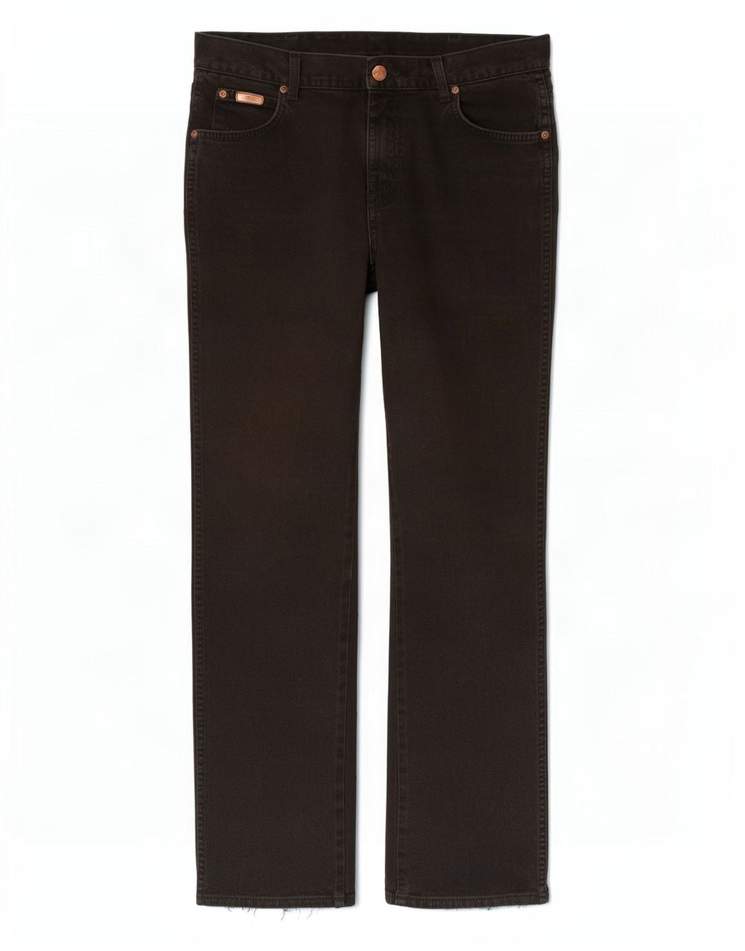 Мужские прямые джинсы Wrangler Texas W36 L32, черный хлопок