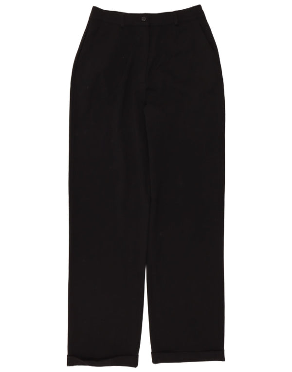 Max Mara Женские повседневные брюки Weekend с высокой талией, размер 10 W27 L31, черные