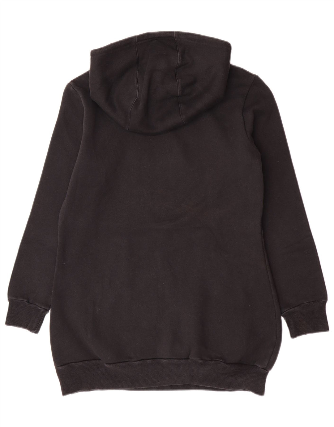 Женский джемпер с капюшоном Adidas с графическим рисунком IT 46, большой черный полиэстер