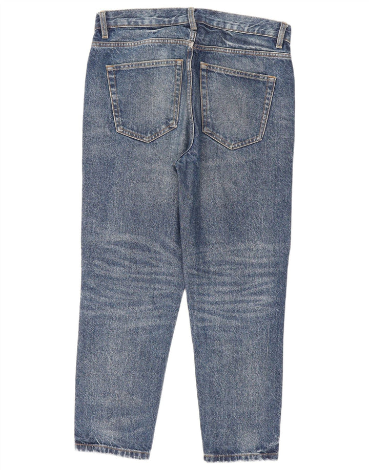 Женские узкие джинсы Zara EU 38, маленькие W30 L26, синие, хлопок