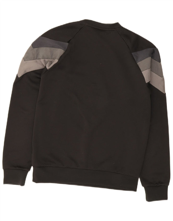 Мужская толстовка Adidas Jumper XS, черный полиэстер с цветными блоками