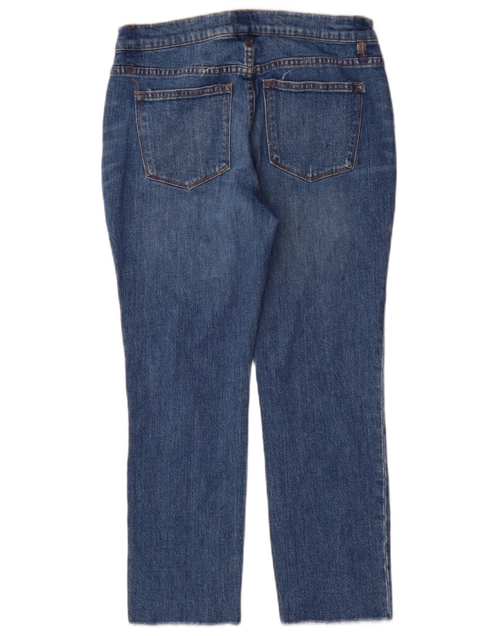 Женские потертые узкие джинсы-бойфренды J. Crew W28 L26 синие