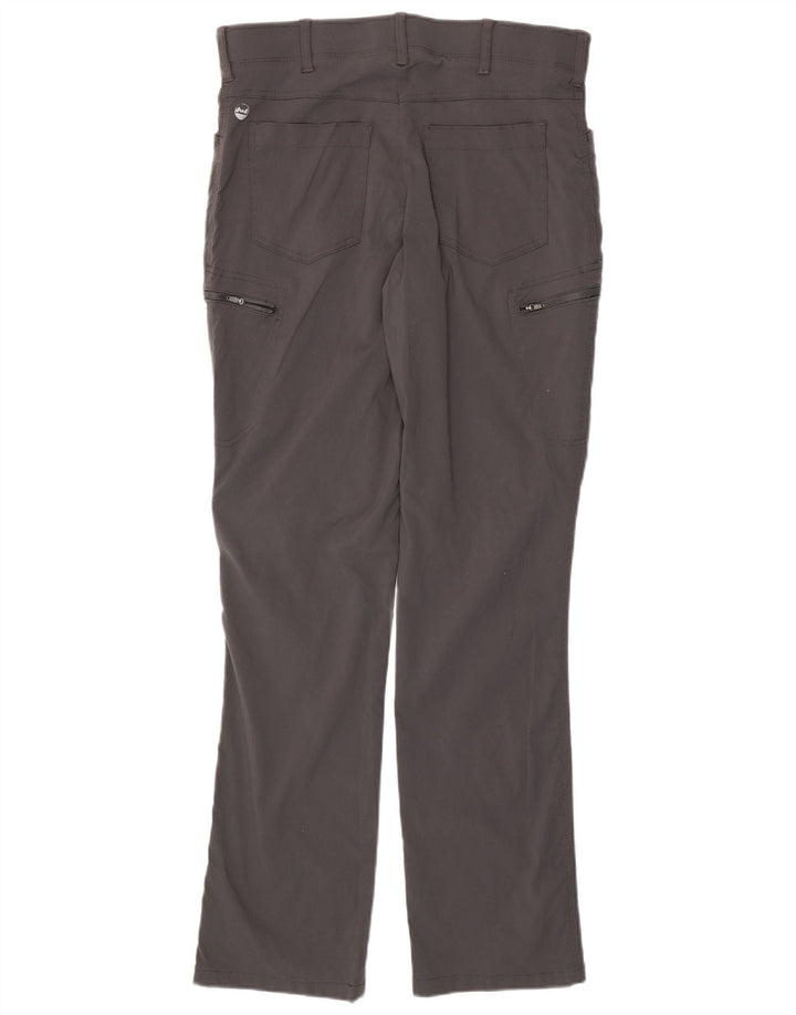 Мужские прямые брюки-карго WRANGLER W34 L34, серый нейлон