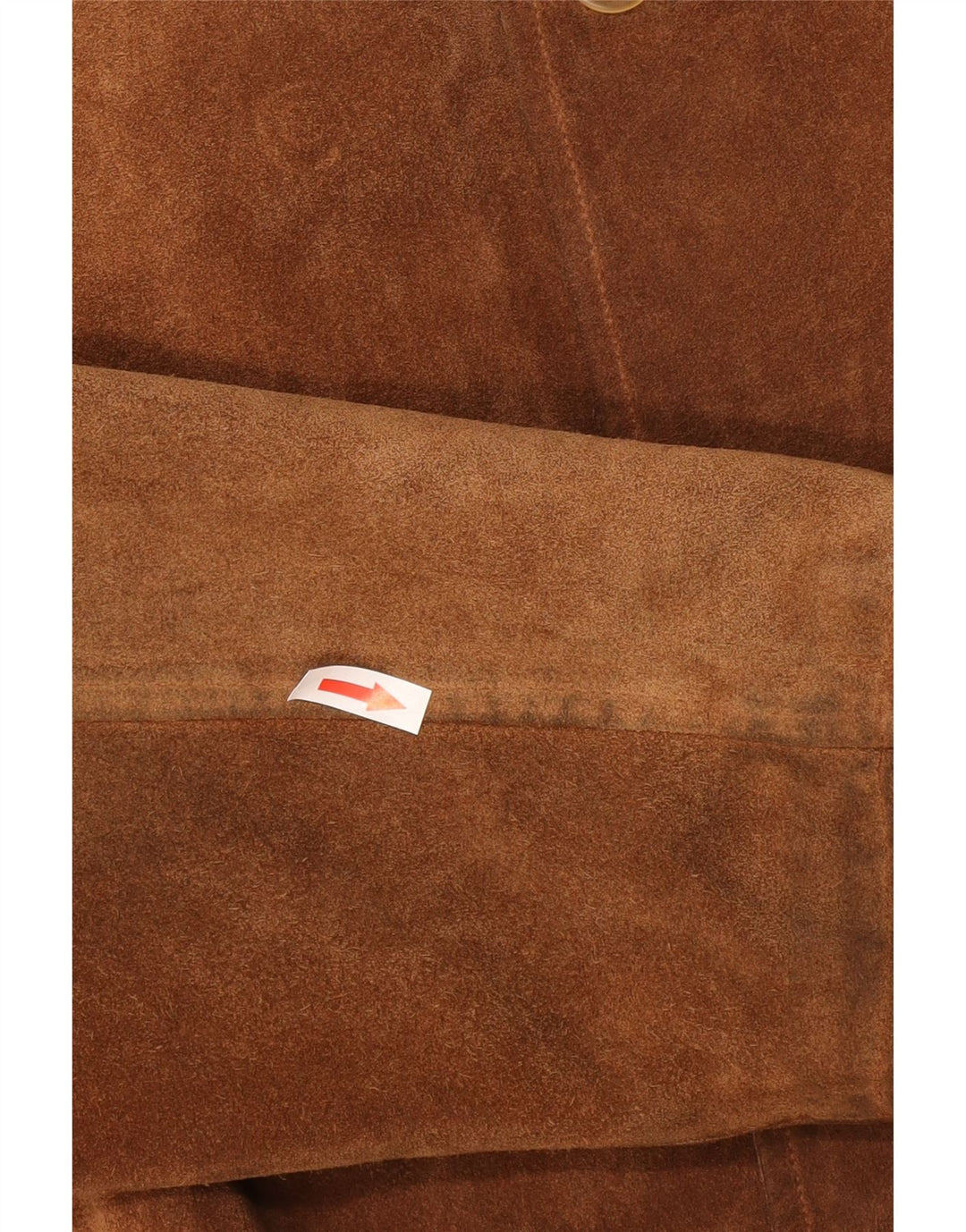 Винтажная мужская замшевая куртка IT 54 2XL Коричневая кожаная