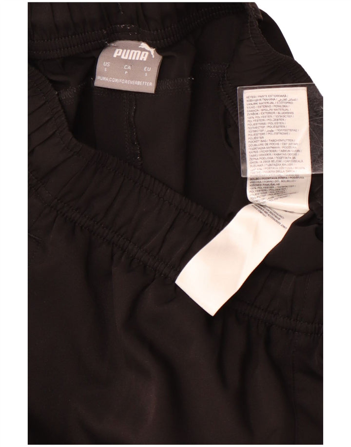 Мужские спортивные шорты PUMA, маленькие черные из полиэстера