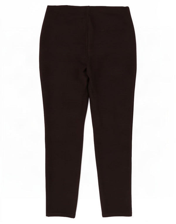 Женские узкие укороченные брюки Zara, большие W30 L24, черные