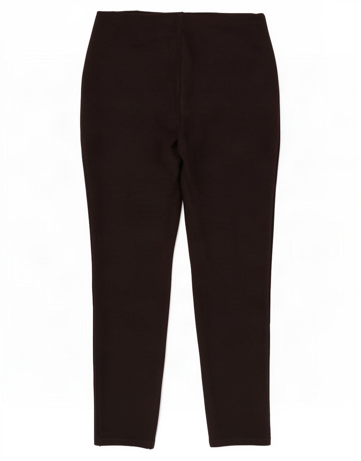 Женские узкие укороченные брюки Zara, большие W30 L24, черные