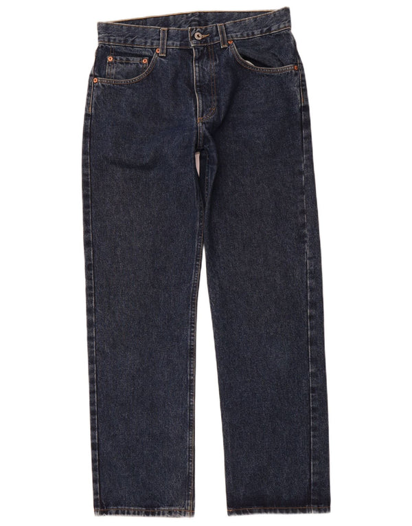 MUSTANG Mens Wisconsin Straight Jeans W32 L30 Navy Blue Cotton