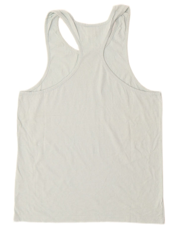 Женский жилет с рисунком Ellesse UK 10, маленький синий хлопок