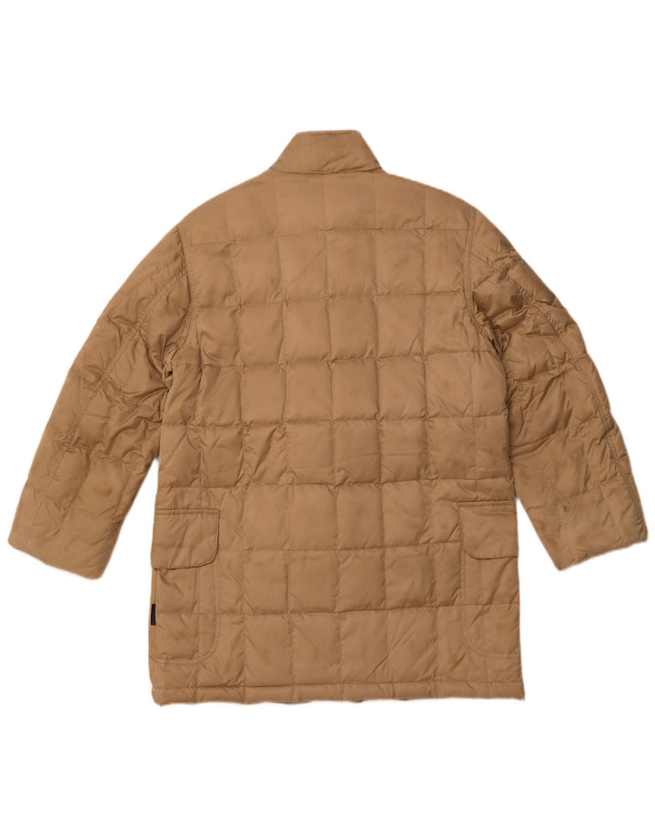 SERGIO TACCHINI Мужская стеганая куртка UK 38 Medium Beige