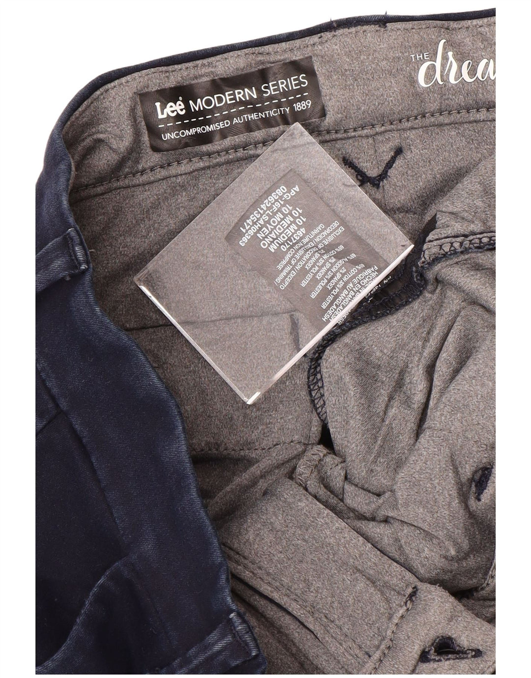 Женские брюки чинос Lee, США 10, большие W32 L33, темно-синие, современные