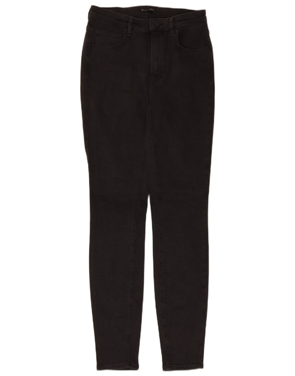 Женские джинсы скинни Massimo Dutti EU 38 Small W28 L30, черный полиэстер