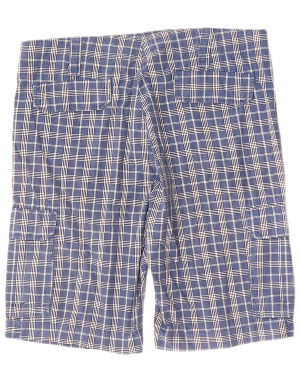 Мужские шорты-карго BEST COMPANY IT 50 Large W34 Blue Gingham Cotton