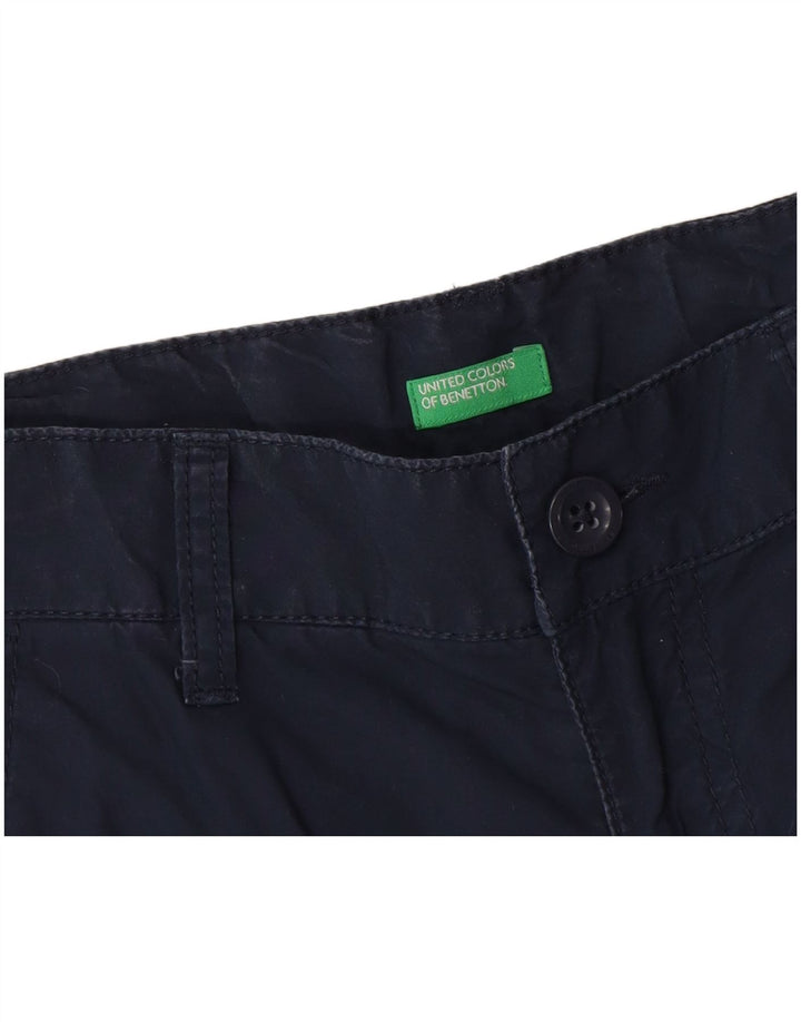 Мужские шорты чинос Benetton W30 Medium Navy Blue