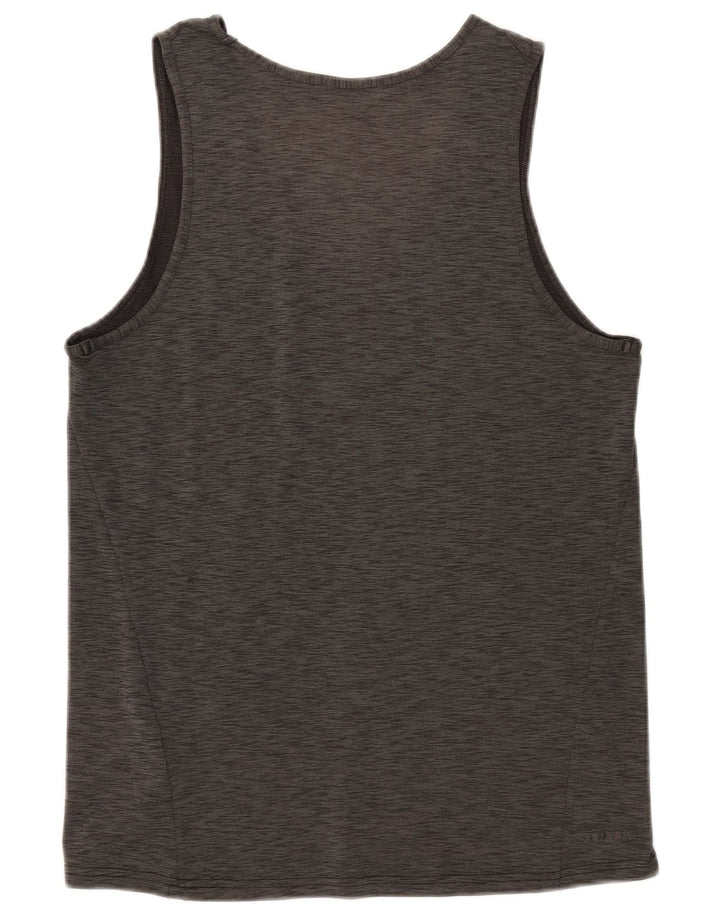 Мужской жилет NIKE Dri Fit, маленький полиэстер цвета хаки с крапинками