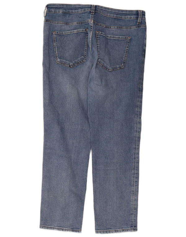Женские прямые джинсы Marks & Spencer The Sienna UK 14, большие W32 L26, синие