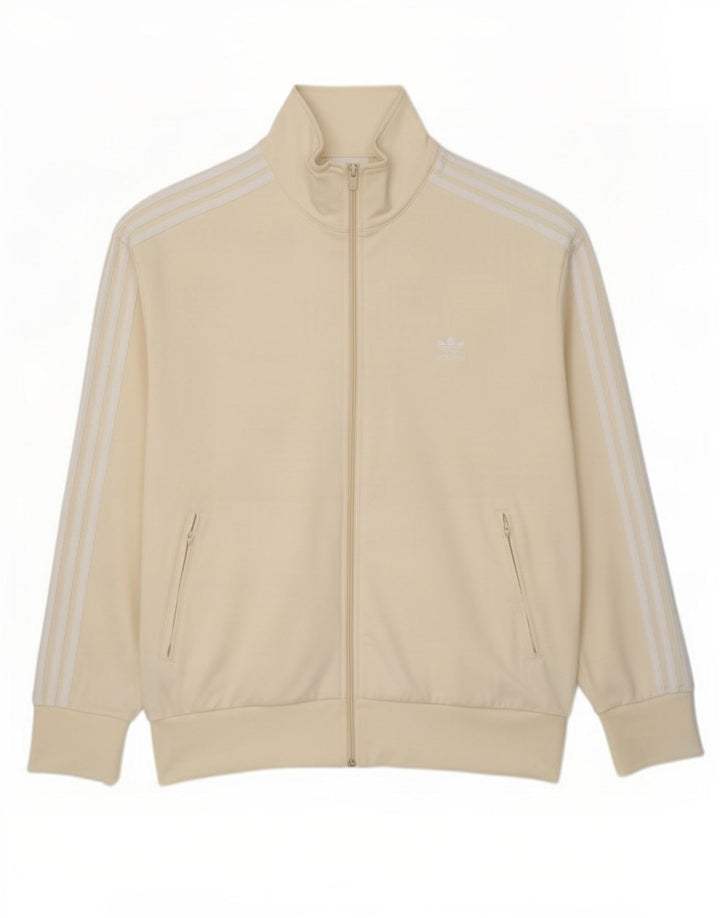 Мужская спортивная куртка Adidas XL из белого полиэстера