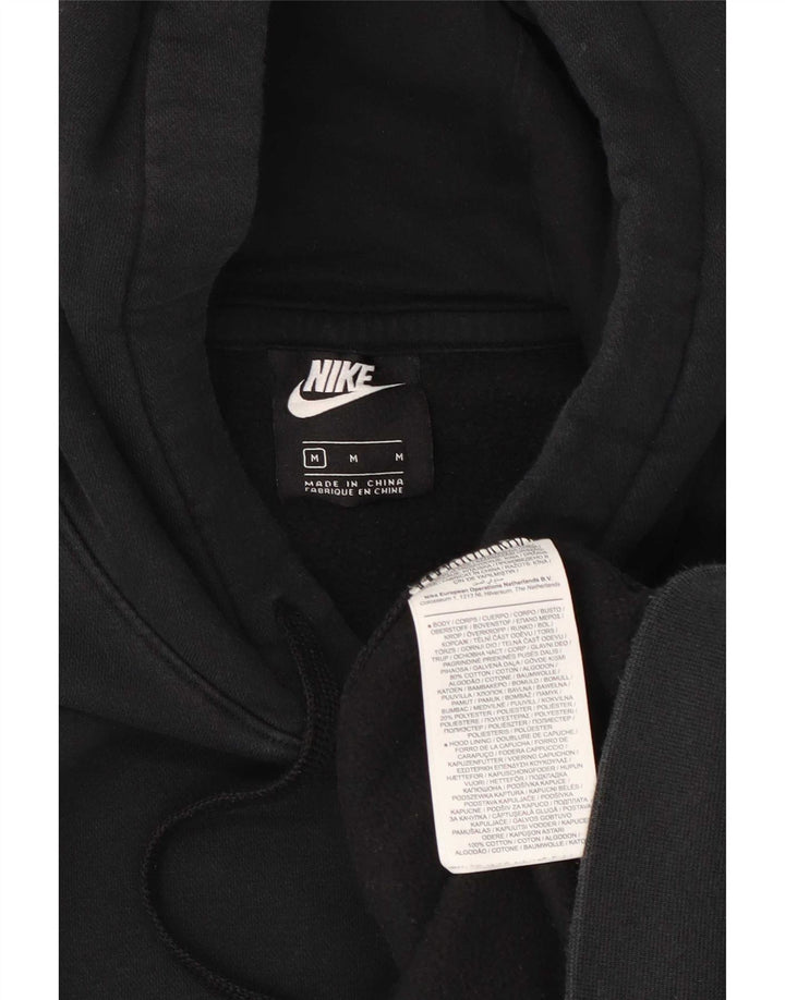 Мужской джемпер с капюшоном Nike, средний черный, хлопок