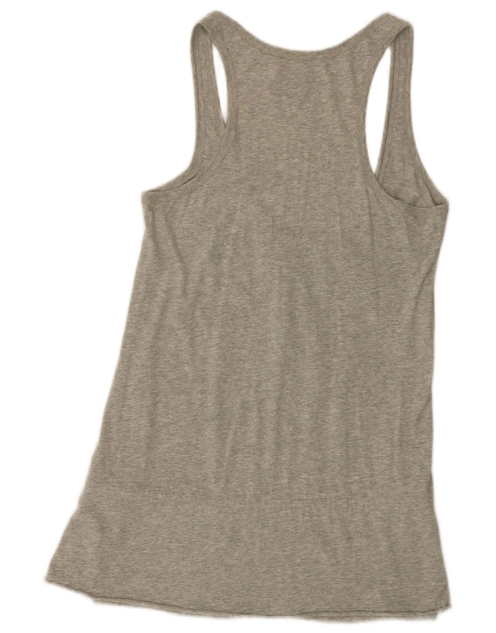 Женский жилет с рисунком POLO RALPH LAUREN, Великобритания 14, большой размер, серый хлопок