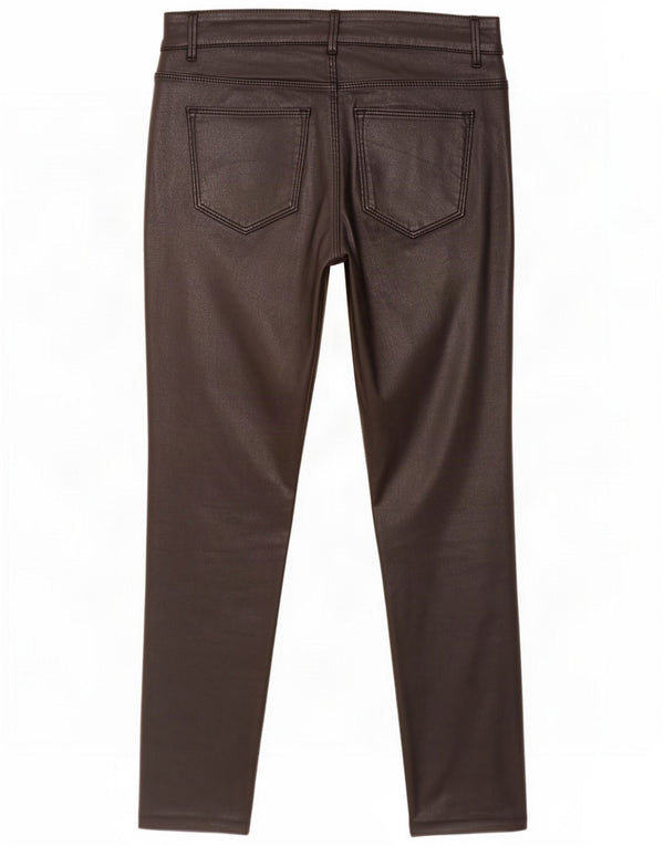 Женские повседневные узкие брюки Massimo Dutti EU 36 XS W26 L25, черный хлопок