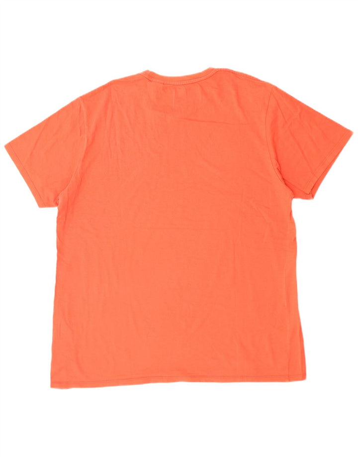 Мужская футболка с рисунком LEVI'S, XL, красная, хлопок