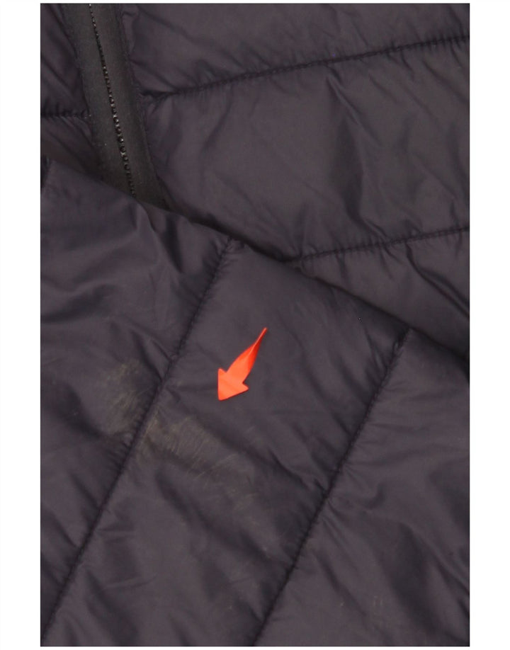 ОДЕЖДА ДЛЯ ЭКИПАЖА Женская стеганая куртка UK 16, большой темно-синий нейлон