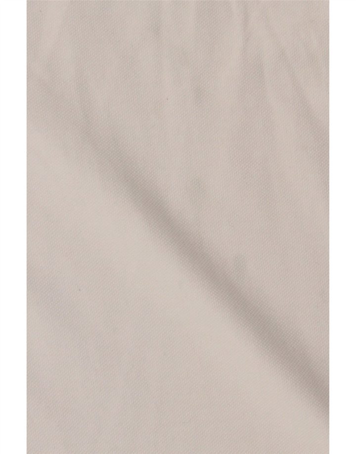 TOMMY HILFIGER Мужская рубашка поло стандартного кроя, большой размер, белый хлопок