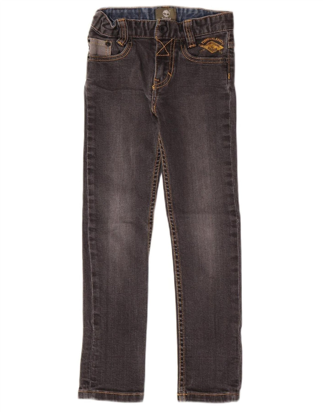 TIMBERLAND Girls Regular Slim Jeans 5-6 Years W20 L20 Grey