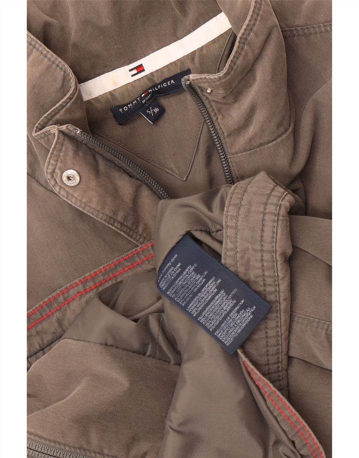 Женский бомбер Tommy Hilfiger UK 10, маленький серый полиэстер