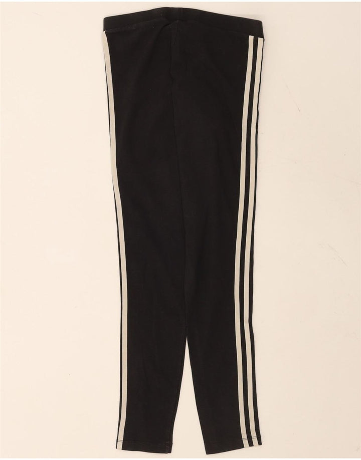 Женские леггинсы Adidas UK 8, маленькие черные