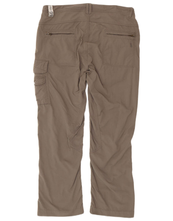 SALEWA Мужские прямые брюки-карго EU 54 2XL W42 L29 Серые