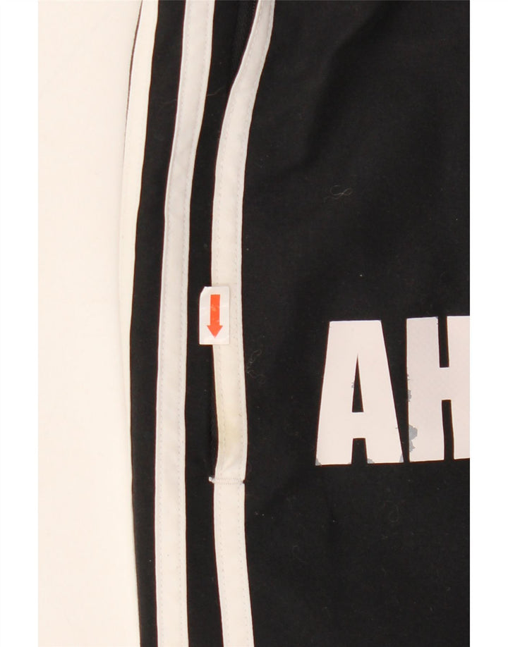 Мужские спортивные брюки ADIDAS Joggers UK 42/44, большой черный полиэстер