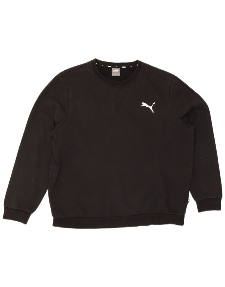 Мужской свитшот Puma XL, черный хлопок