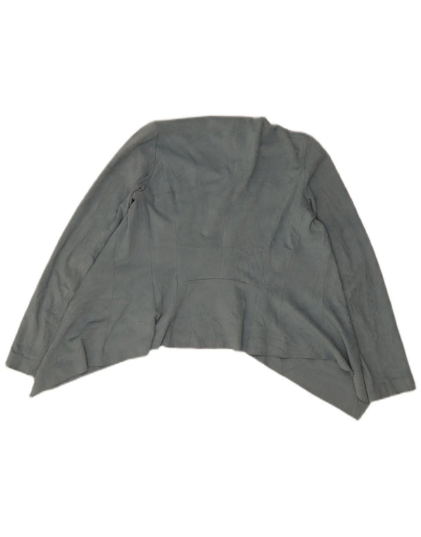 Женский асимметричный кардиган Zara UK 6 XS, синий полиэстер
