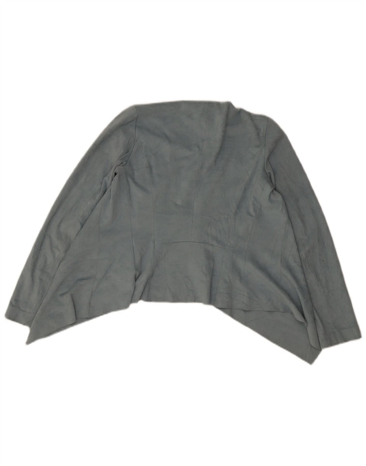 Женский асимметричный кардиган Zara UK 6 XS, синий полиэстер
