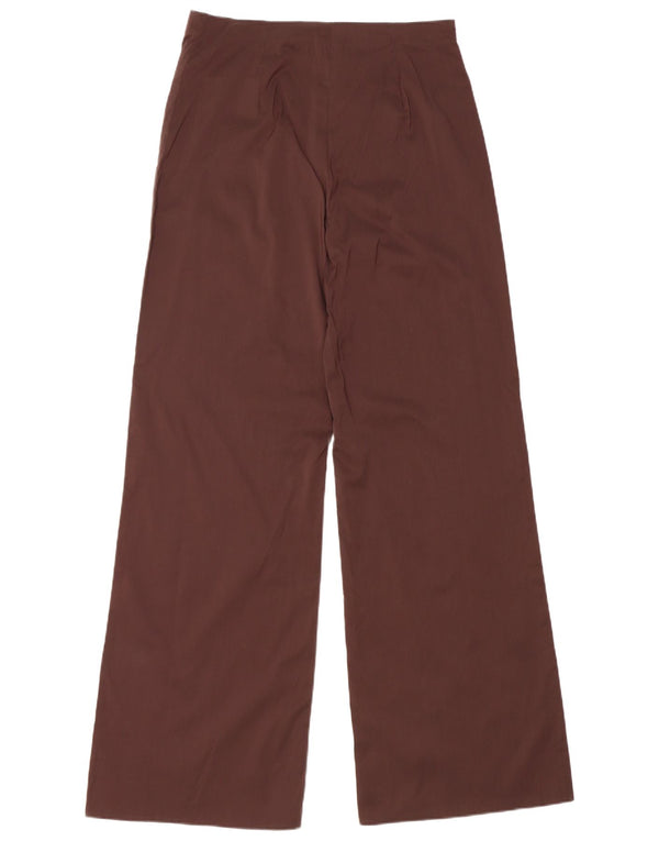 Женские повседневные широкие брюки Marella EMME UK 14, большие W32 L33, коричневые